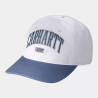 CARHARTT CAP LECTURE - WHITE BLUE IRIS