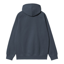 CARHARTT HOODY CHASE - DUSKY BLUE GOLD