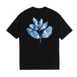 MAGENTA TEE BLUE FLOWERS -...