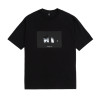 MAGENTA TEE WINDOW - BLACK
