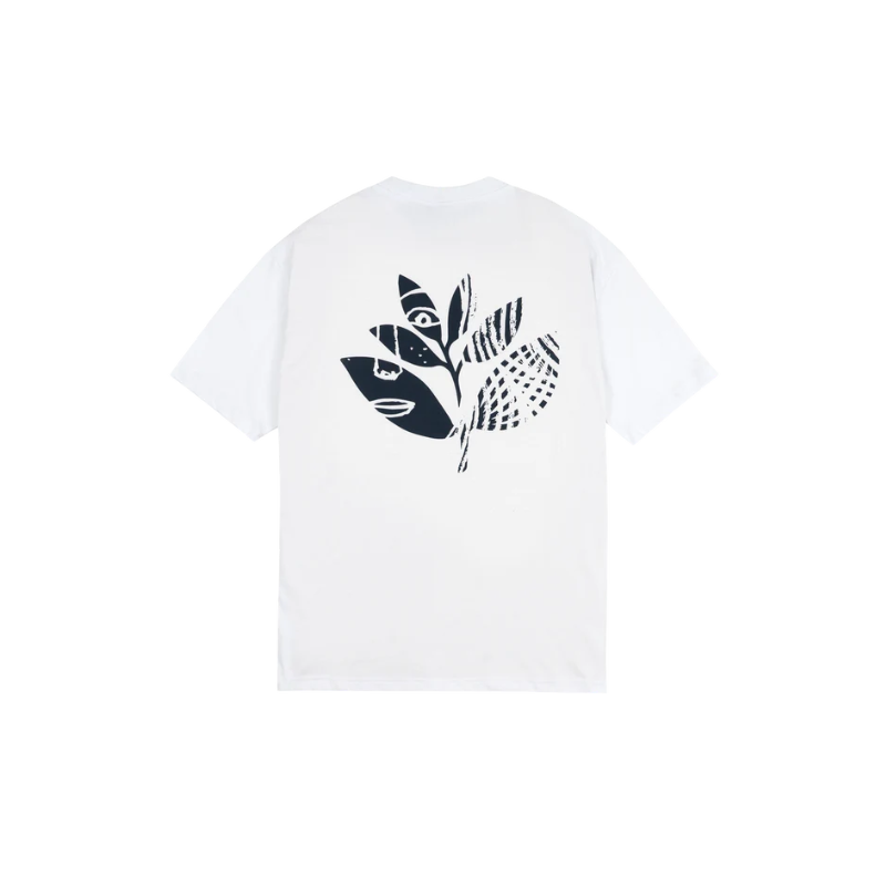 MAGENTA TEE FEMME - WHITE