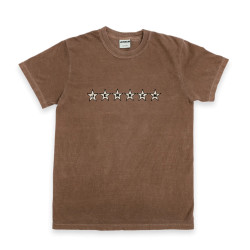 JENKEM TEE 6 STAR - BURGUNDY