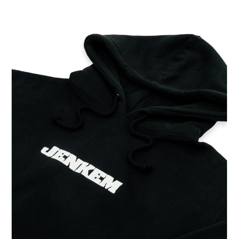 JENKEM HOODIE CLASSIC LOGO - BLACK