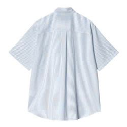 CARHARTT SHIRT PHELPS STRIPES - BLUEBIRD