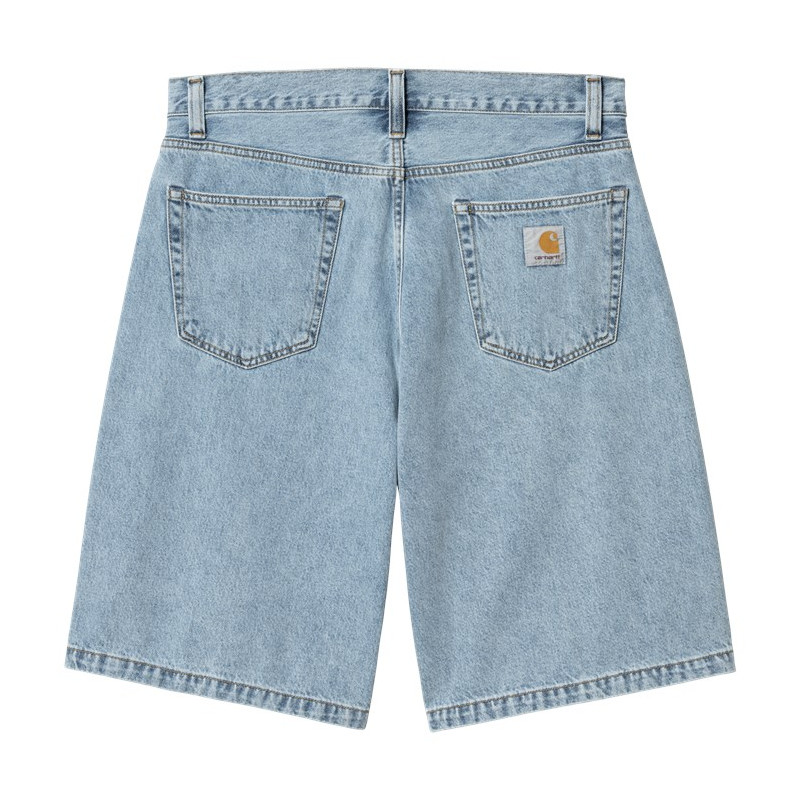 CARHARTT SHORT LANDON - BLUE BLEACHED