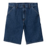 CARHARTT SHORT SINGLE KNEE - BLUE STONE WASHED