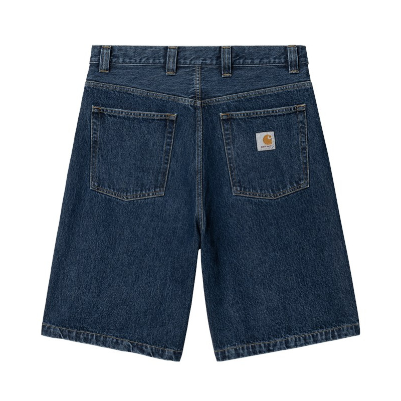 CARHARTT SHORT BRANDON - BLUE STONE WASHED