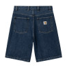 CARHARTT SHORT BRANDON - BLUE STONE WASHED