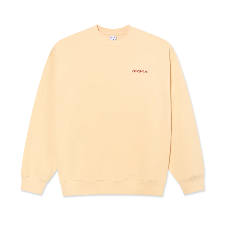 POLAR CREW DAVE SURF LOGO - OATMEAL