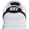 NIKE SB SHOES DUNK LOW - WHITE BLACK