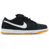 NIKE SB SHOES DUNK LOW - BLACK WHITE GUM
