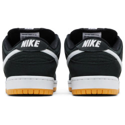 NIKE SB SHOES DUNK LOW - BLACK WHITE GUM
