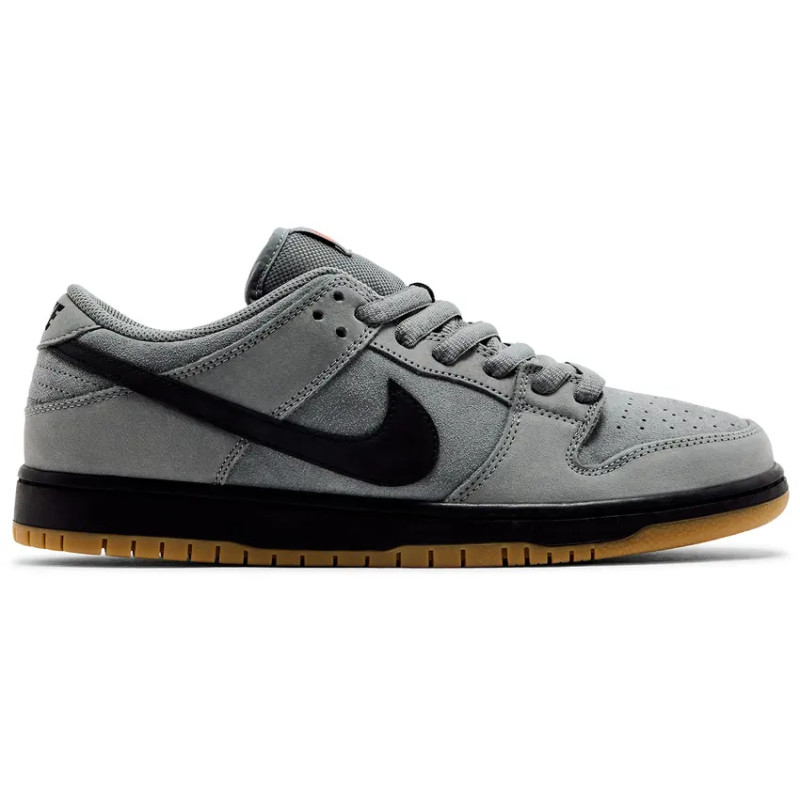 NIKE SB SHOES DUNK LOW - COOL GREY BLACK