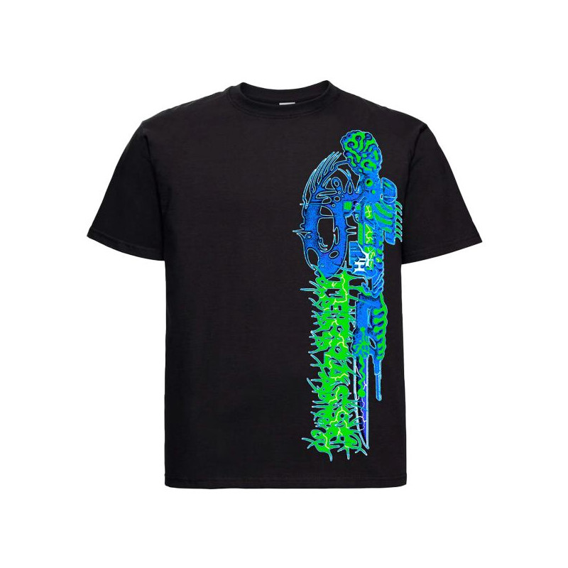 5T TEE GUN TEE - BLACK