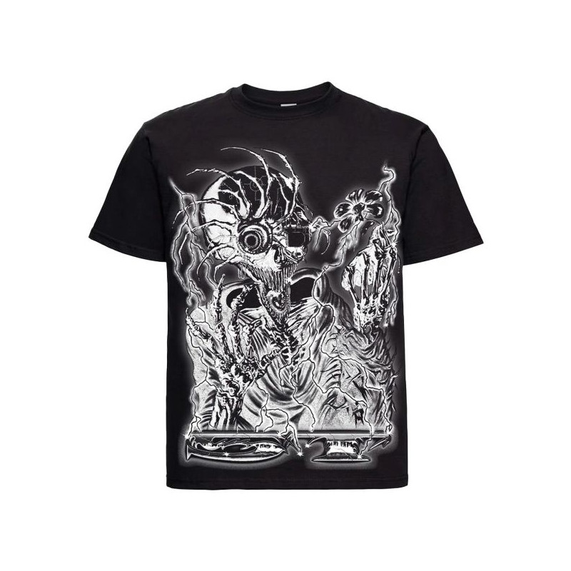 5T TEE ALIEN - BLACK