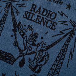 PASSPORT CREW EYEBALL KNIT - HARBOUR BLUE