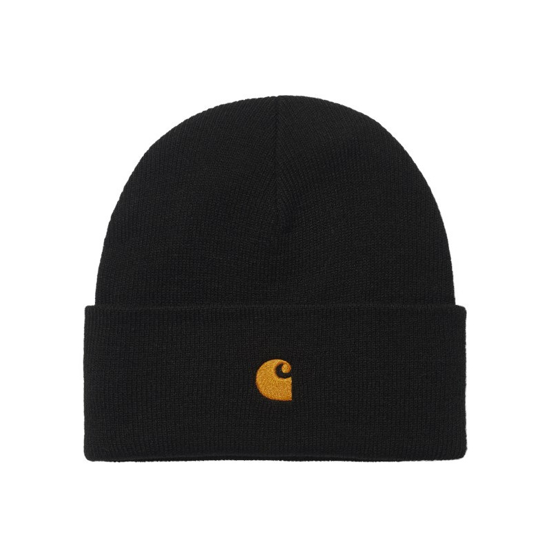 CARHARTT BEANIE CHASE - BLACK GOLD