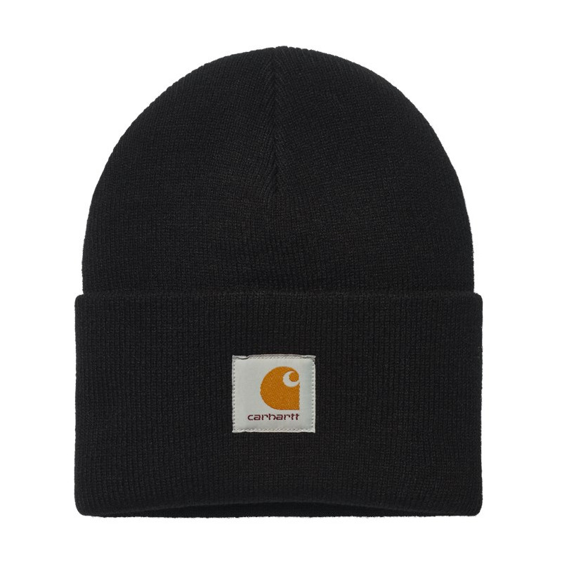 CARHARTT BEANIE SHORT WATCH HAT - BLACK