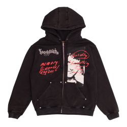 HODDLE HOODIE WIGNEY - BLACK