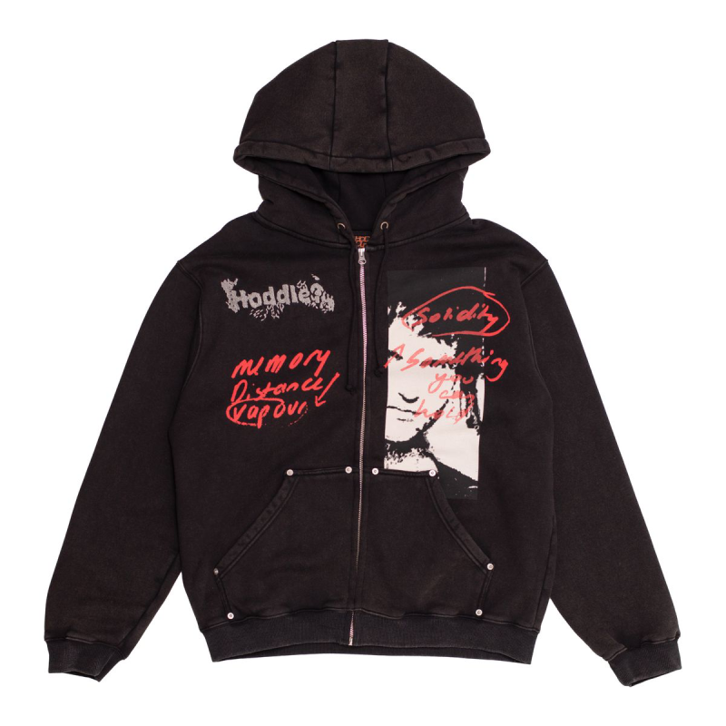 HODDLE HOODIE WIGNEY - BLACK