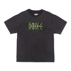 HODDLE TEE RUNE - BLACK WASHED