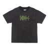 HODDLE TEE RUNE - BLACK WASHED