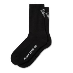 POLAR SOCKS FACE - BLACK