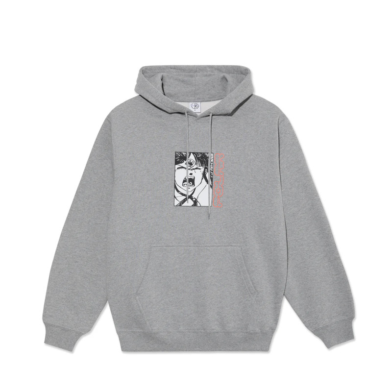 POLAR HOODIE THIRD EYE - HEATHER GREY