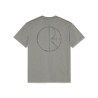 POLAR TEE CONTRAST STROKE LOGO - GREY