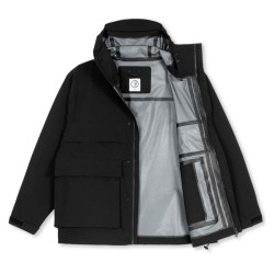 POLAR JACKET CARGO SHELL - BLACK
