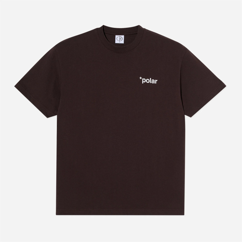 POLAR TEE USELESS WOODEN DOG - CHOCOLATE
