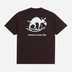 POLAR TEE USELESS WOODEN DOG - CHOCOLATE